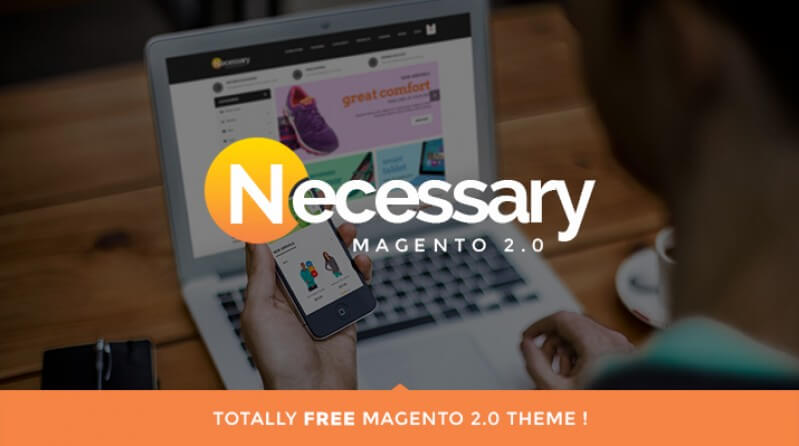 Necessary - Free Responsive Magento 2 Theme