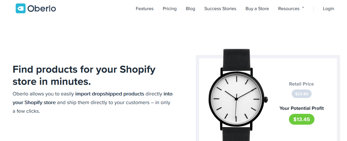 Shopify Oberlo