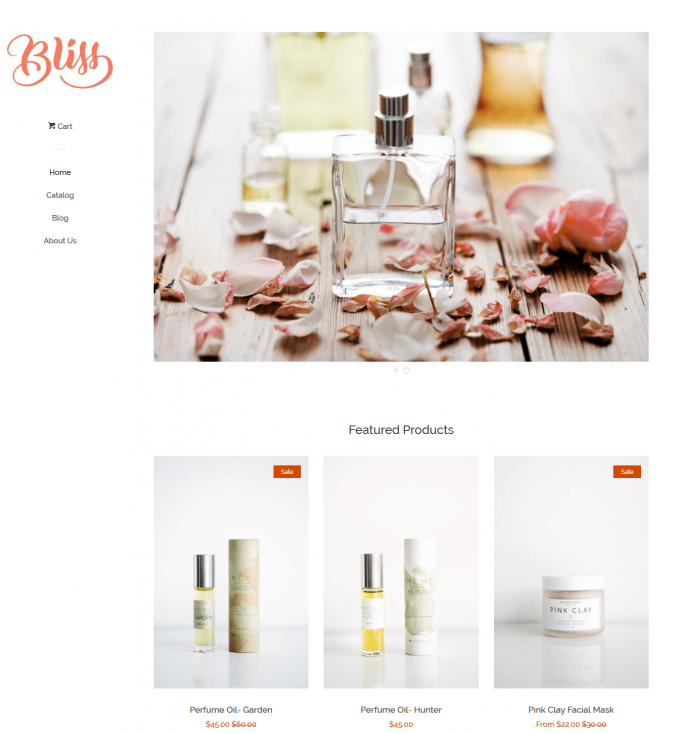 Shopify Theme Bliss