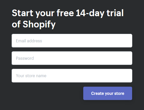 Shopify Login