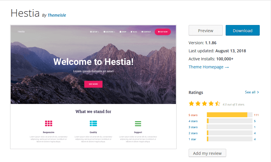 hestia-wordpress-theme