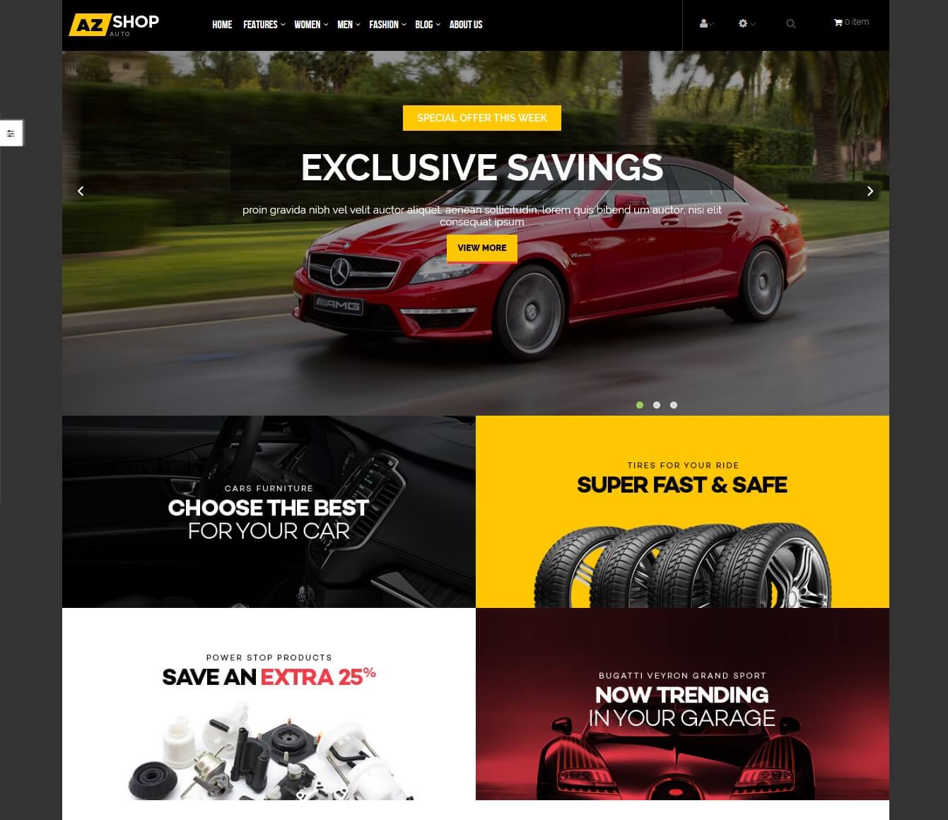 Auto Magento 2 Theme