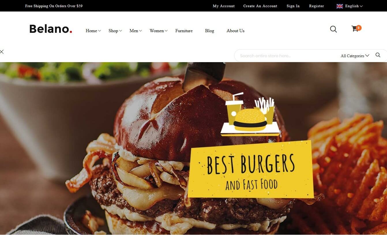 Belano Magento Theme