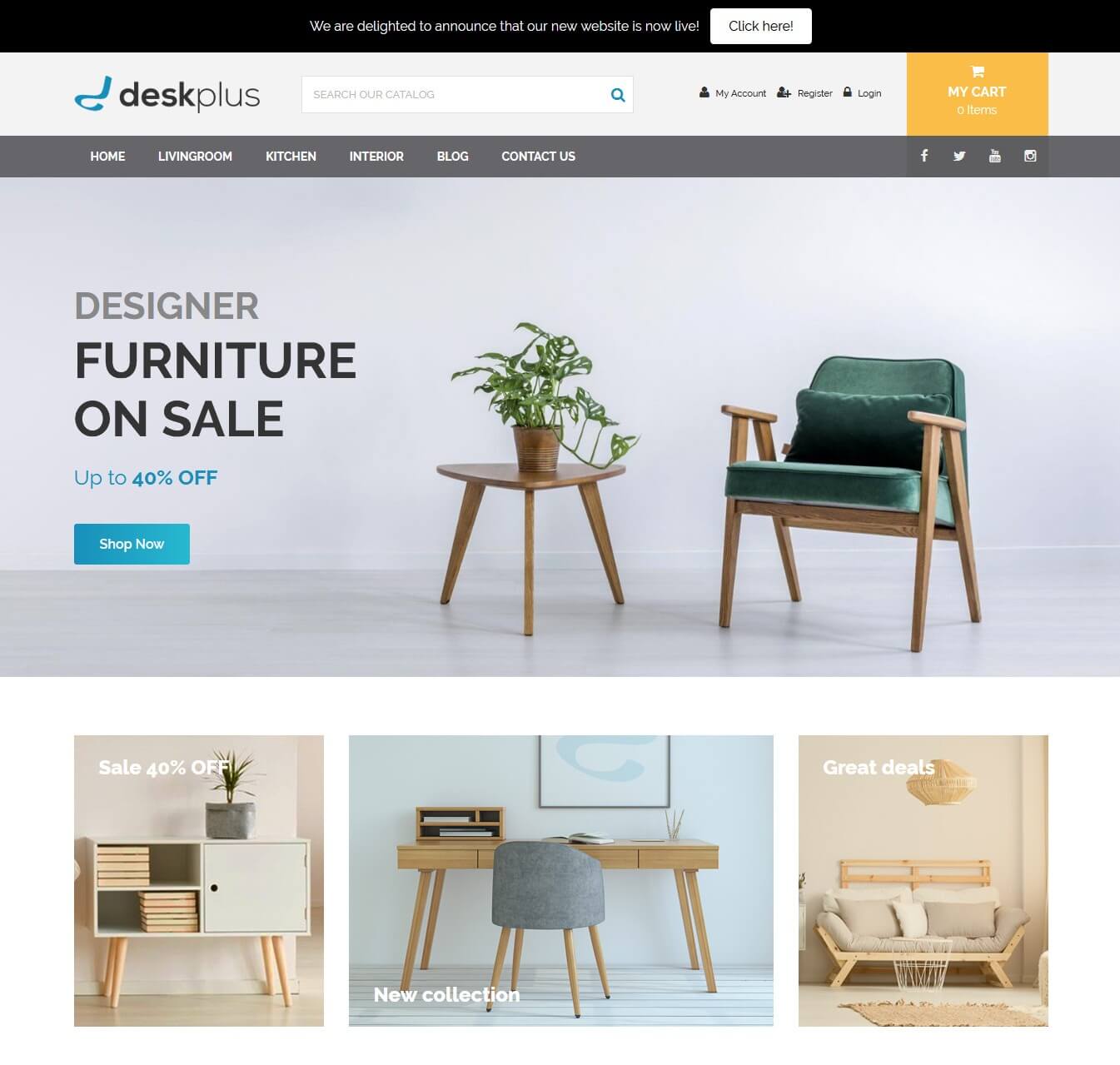 Deskplus Prestashop Theme