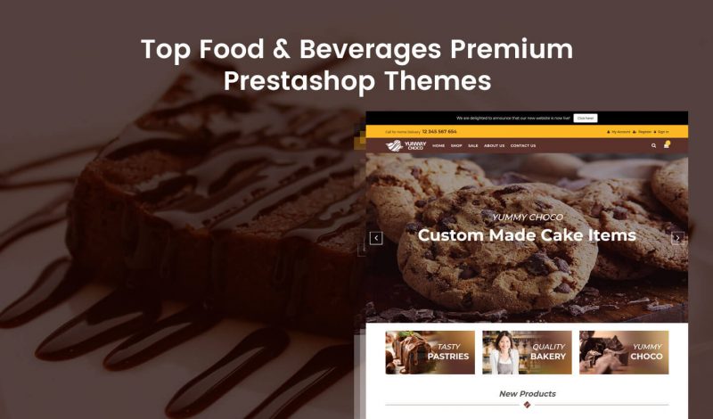 Food & Beverages Premium Prestashop Themes