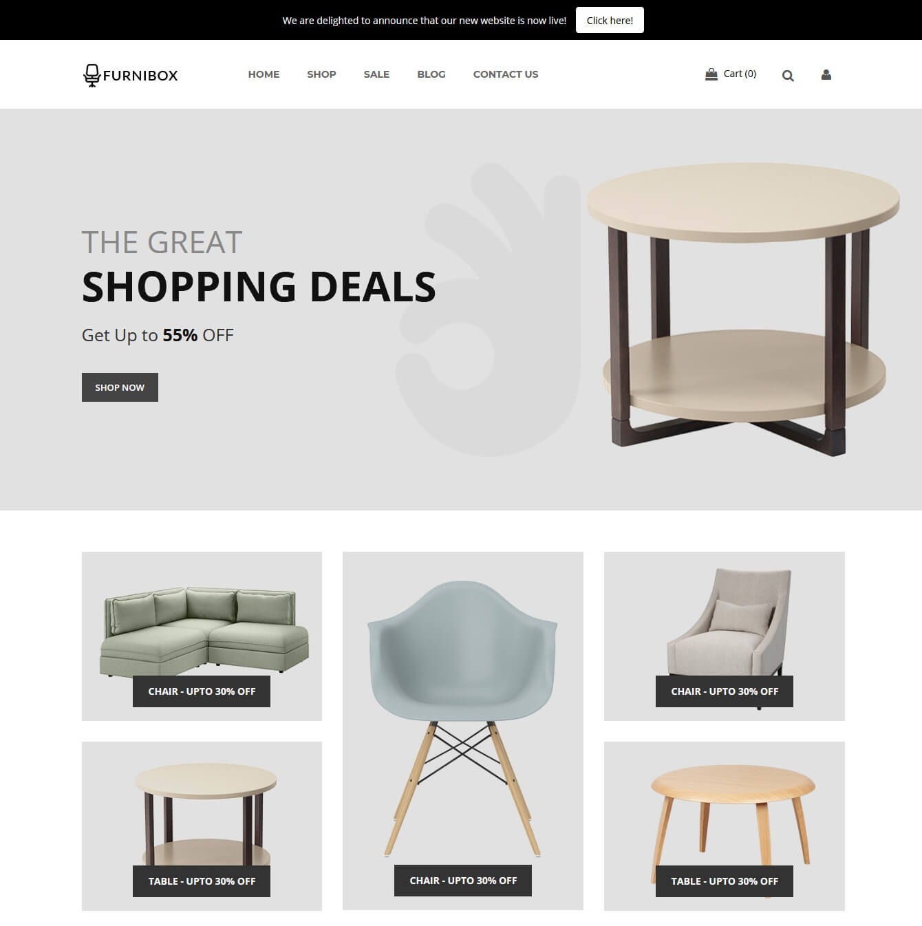 Furnibox Prestashop Theme