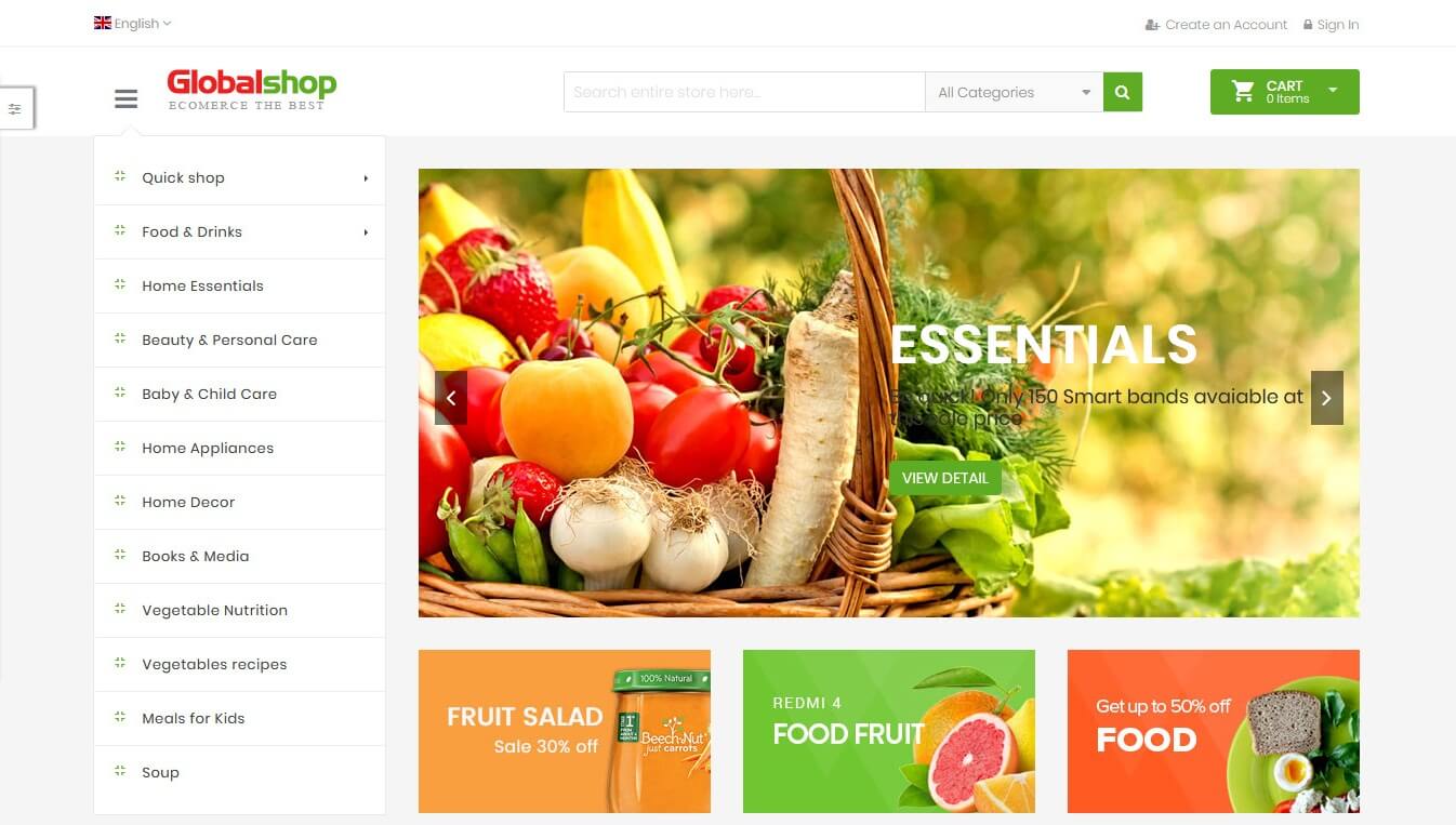 Global Magento Theme