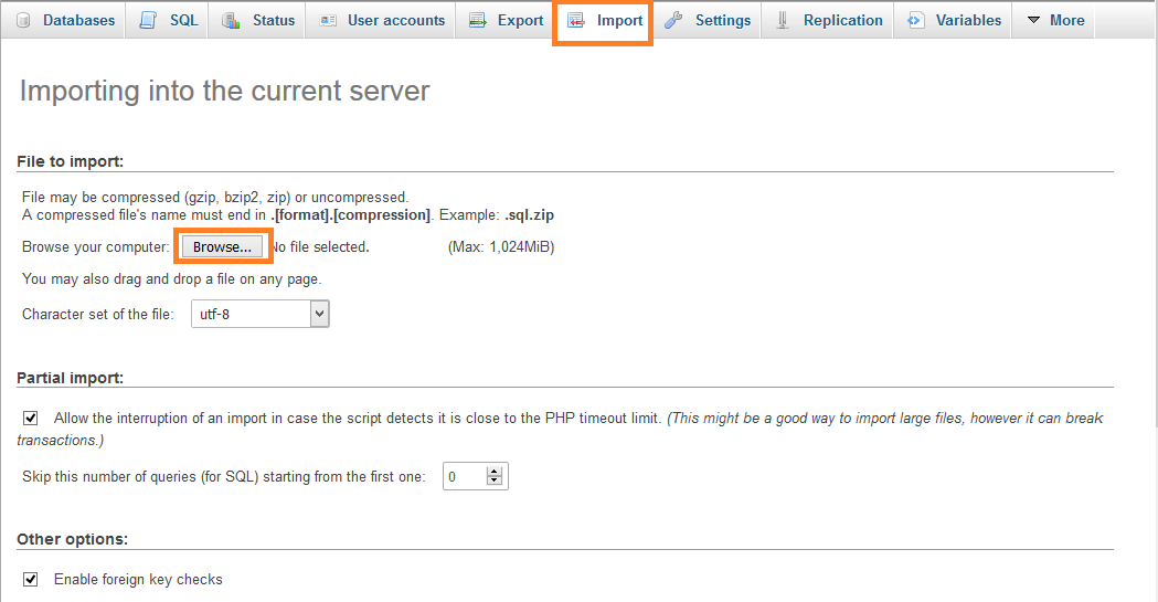 import-prestashop-database