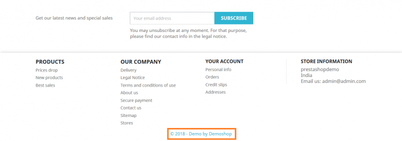 prestashop-copyright-editing