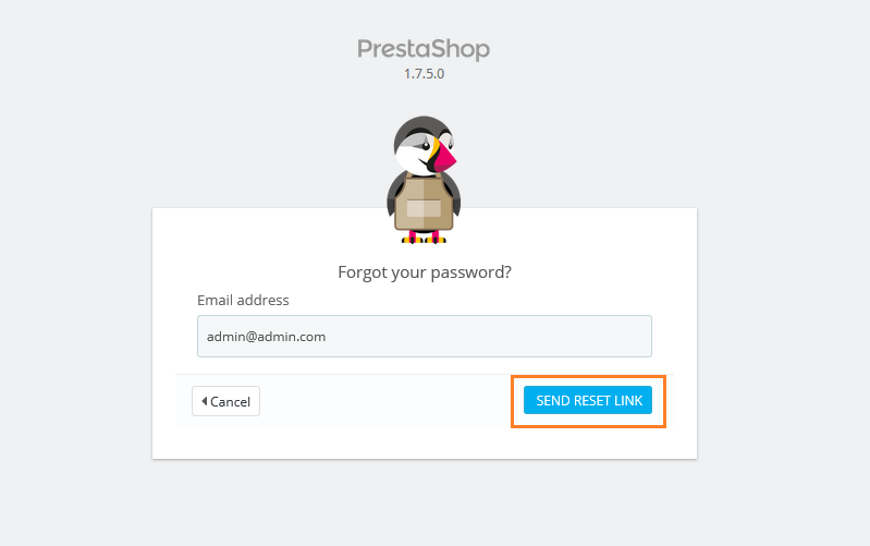 reset-password-link-prestashop