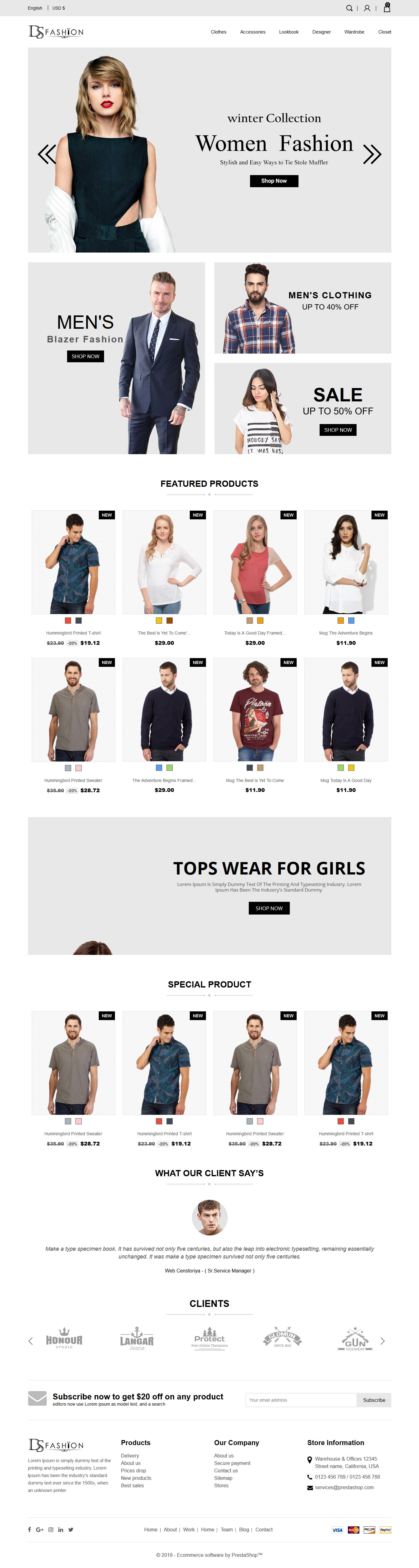 DS Fashion Store
