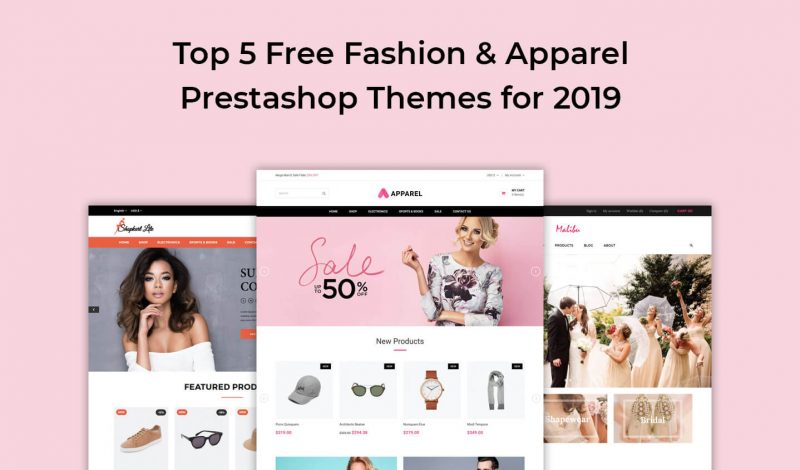 Top 5 Free Fashion & Apparel Prestashop Themes for 2019