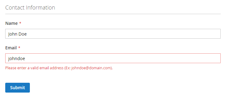 Magento 2 - How To Validate Custom Form