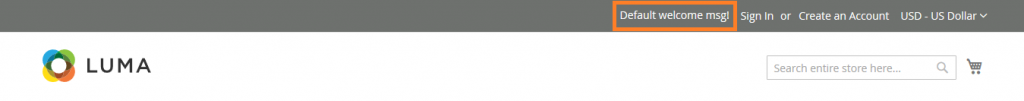 How to Change Default Welcome Message in Magento 2