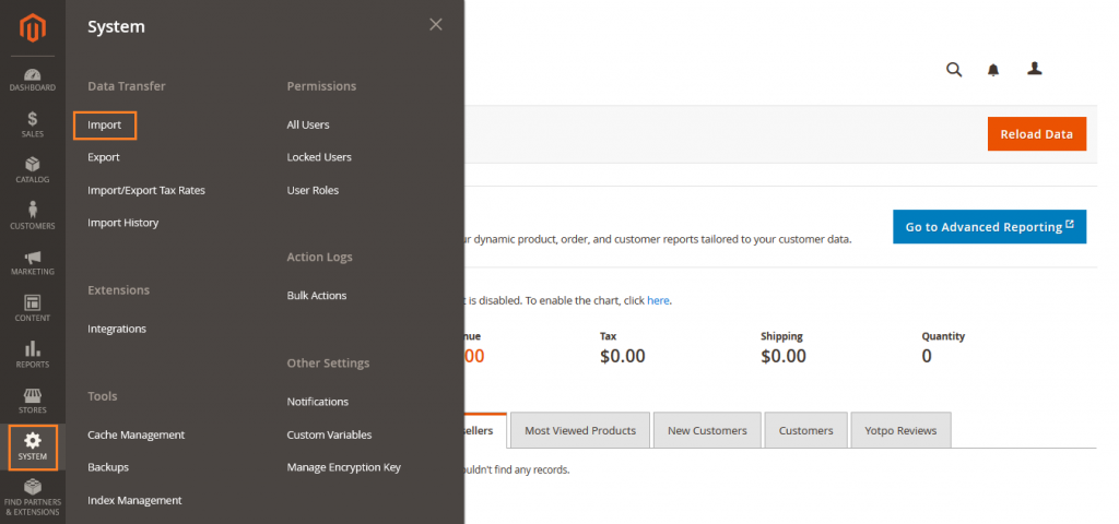 How to Import Products in Magento 2