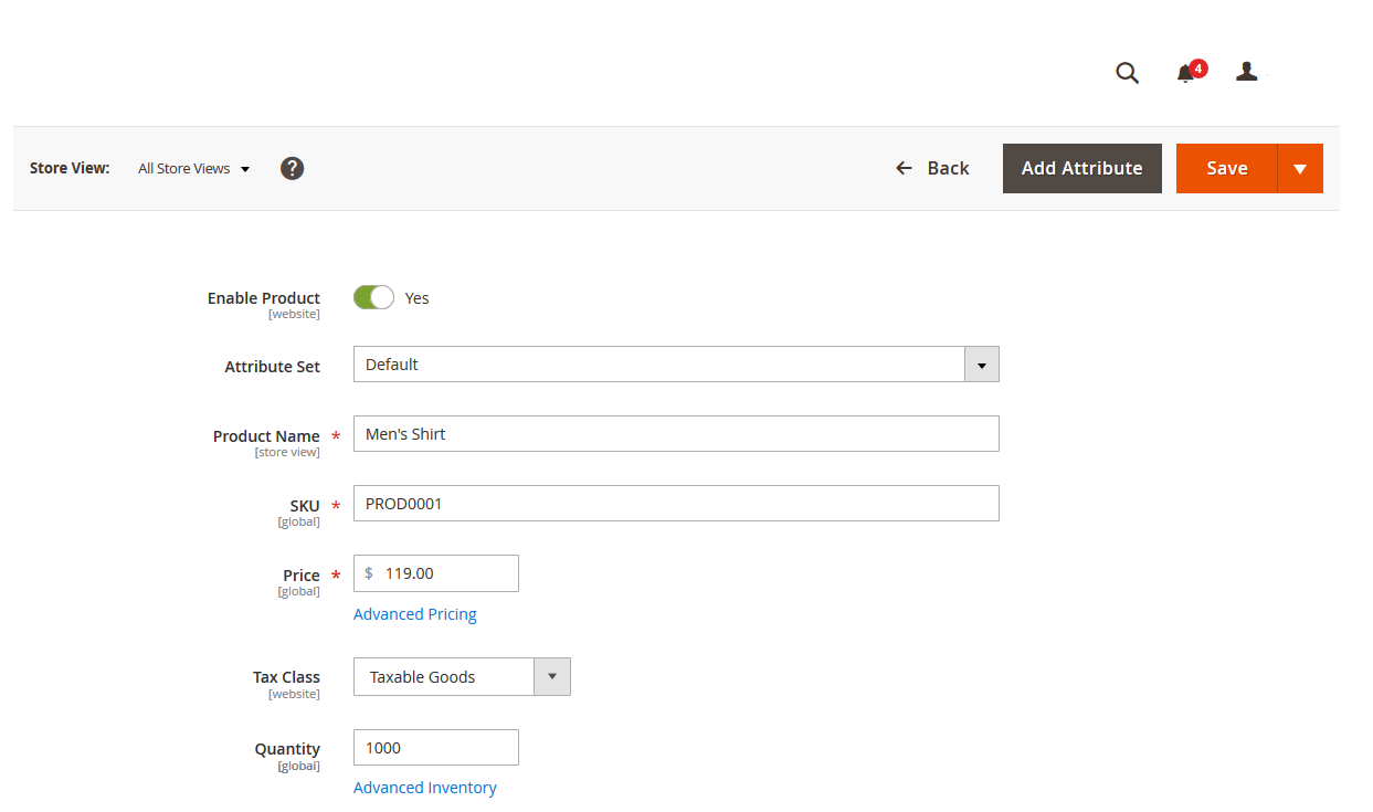 How to Create a Configurable Product in Magento 2 - HiddenTechies
