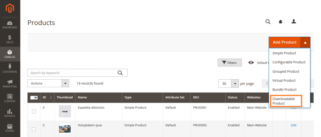 How to Create a Downloadable Product in Magento 2