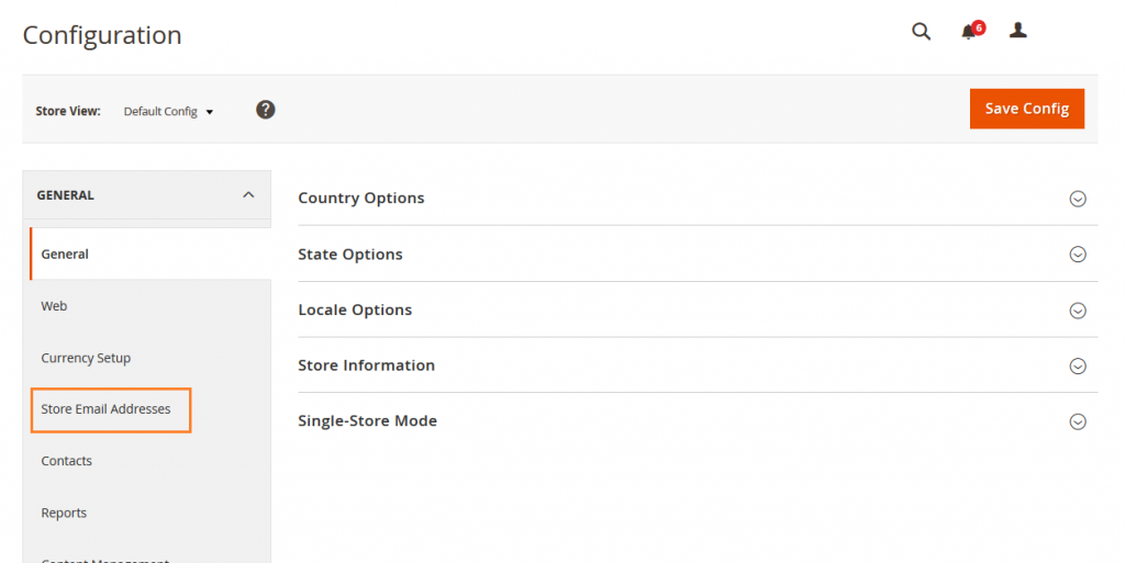 How to Change Store Email Address in Magento 2