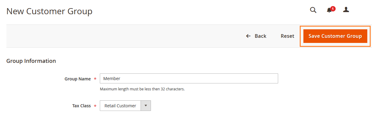 How to Create New Customer Group In Magento 2 - HiddenTechies
