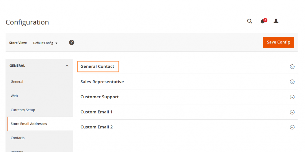 How to Change Store Email Address in Magento 2