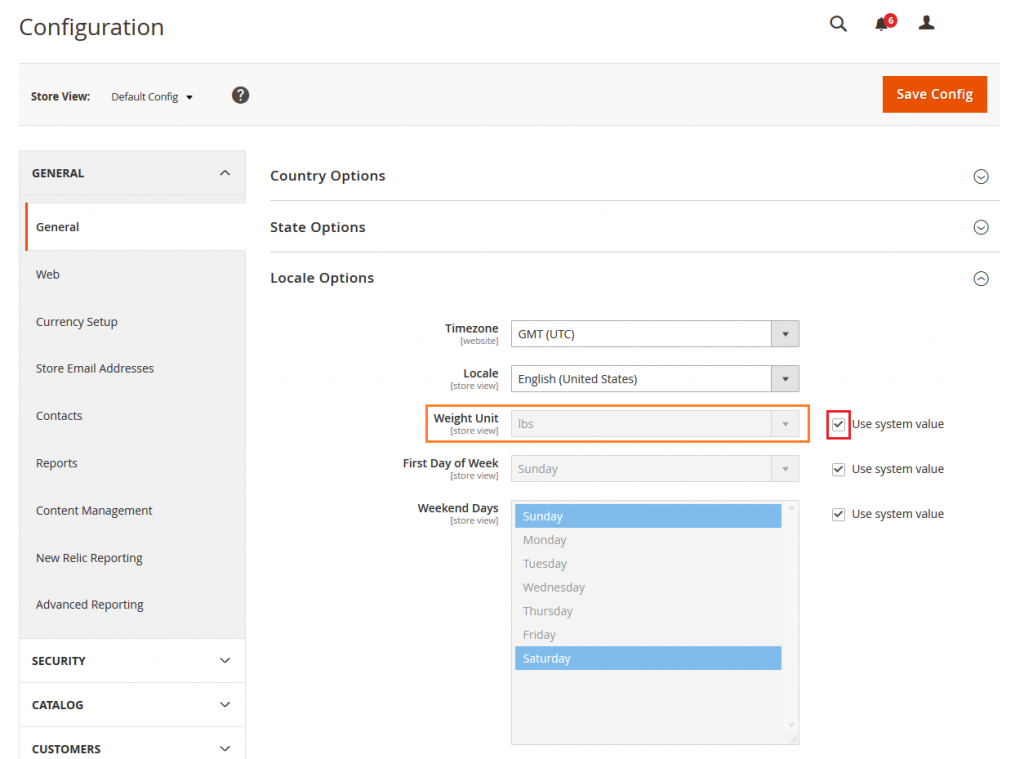 How to Change Weight Unit in Magento 2