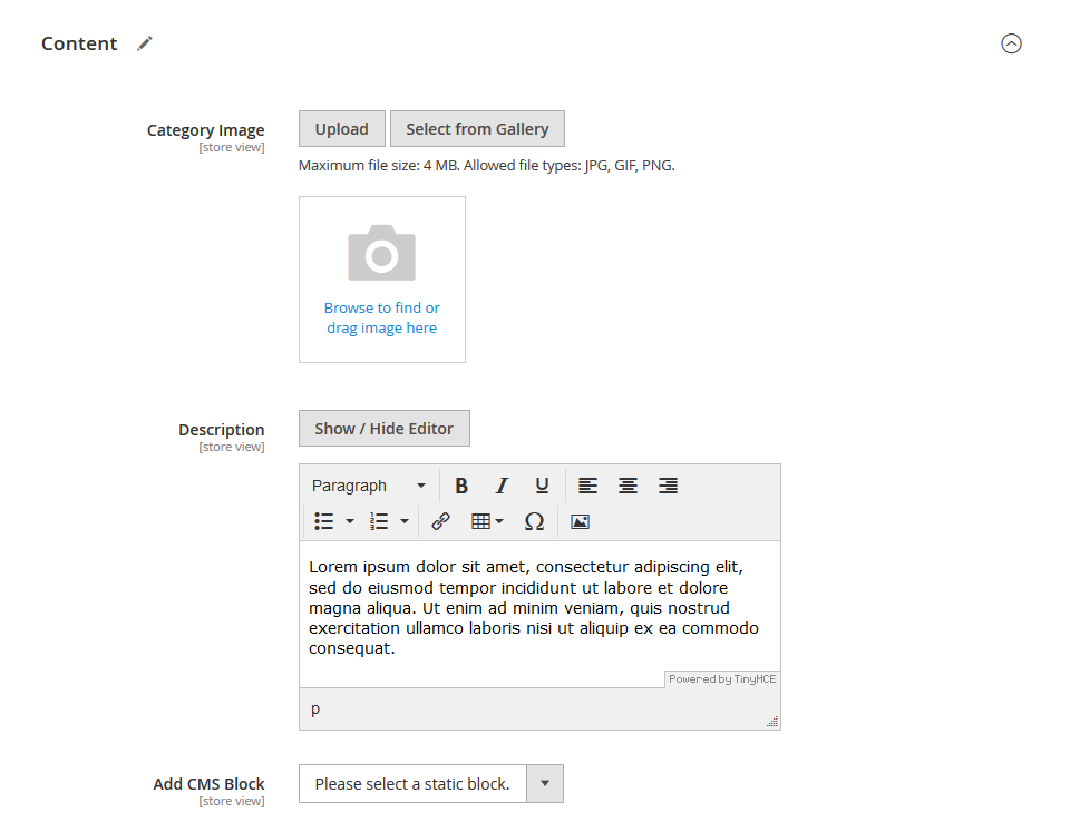 How to Create New Category in Magento 2