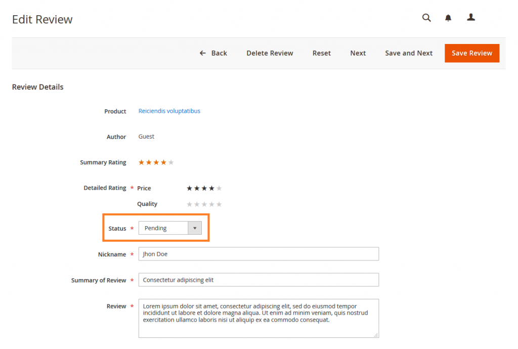 Now Click on Save Rating button.