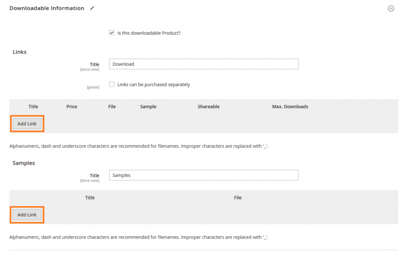 How to Create a Downloadable Product in Magento 2 - HiddenTechies
