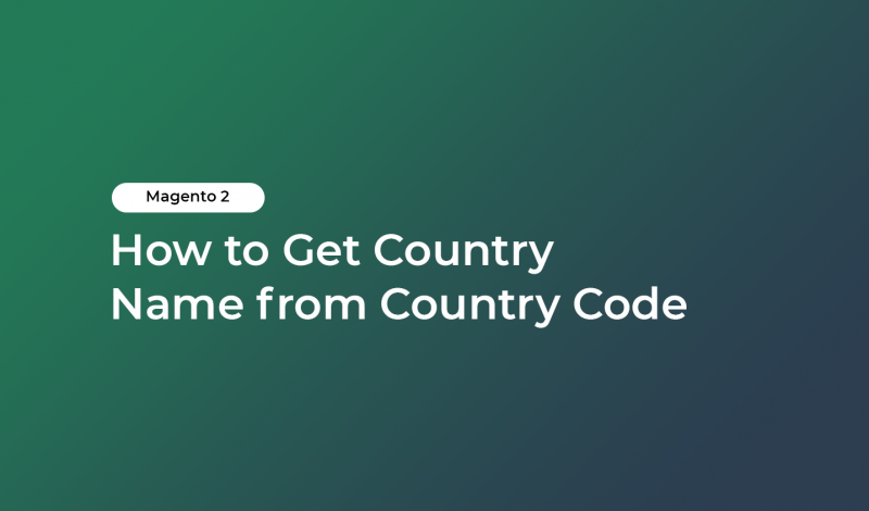 How to Get Country Name from Country Code