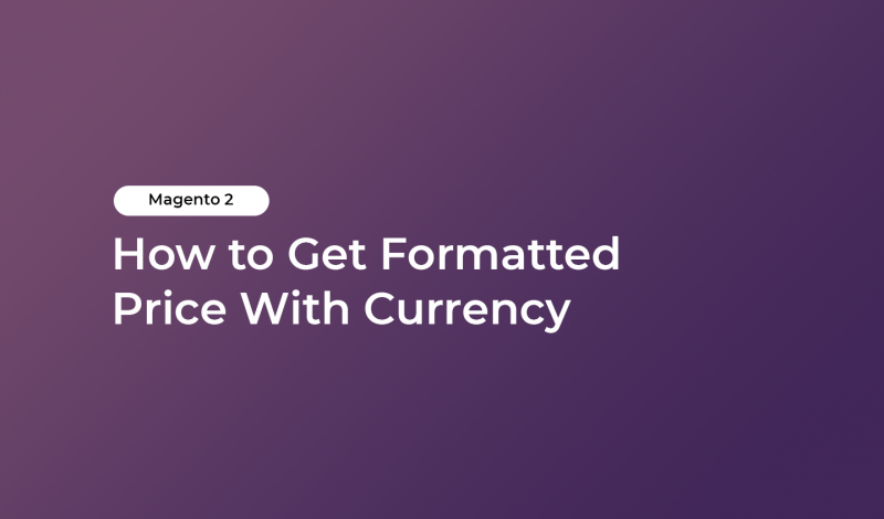 How to Get Formatted Price With Currency