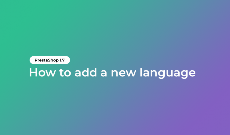 add a new language