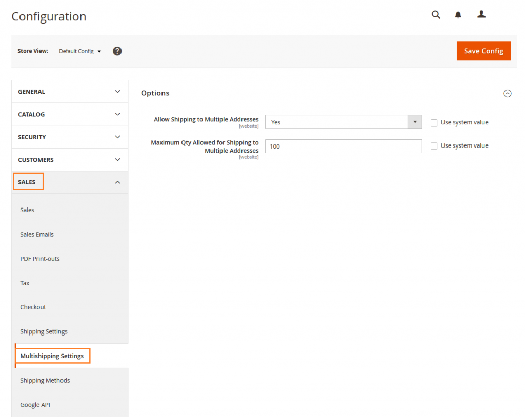 How to Configure Multiple Address Shipping in Magento 2