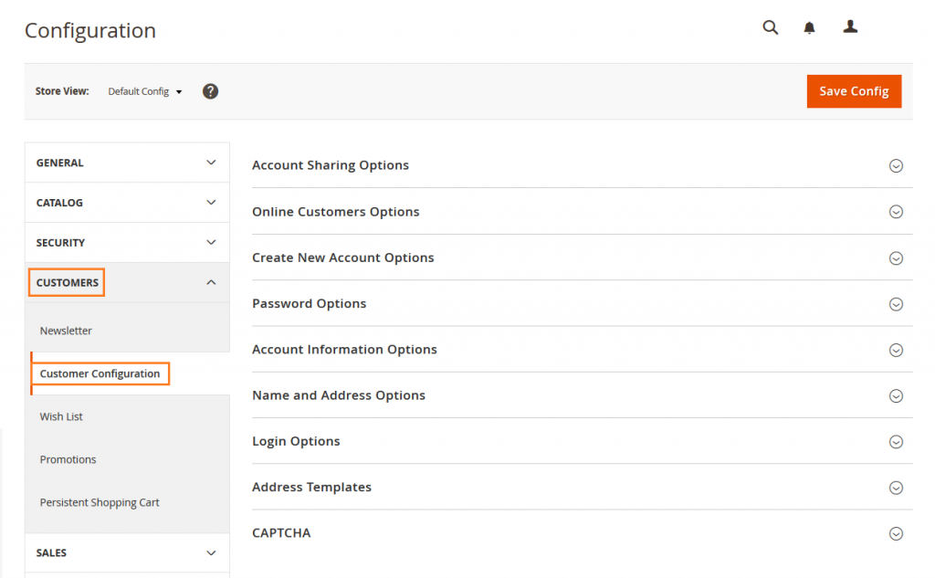 How to Setup the Basic Customer Account Options in Magento 2