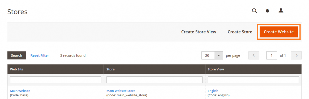 How to Add a New Website in Magento 2