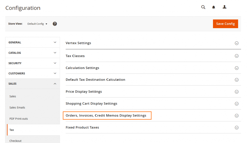 How to Configure Order, Invoice, & Credit Memo Price Display Settings in Magento 2