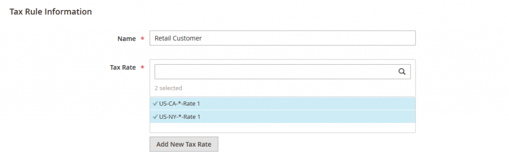 How to Add New Tax Class in Magento 2