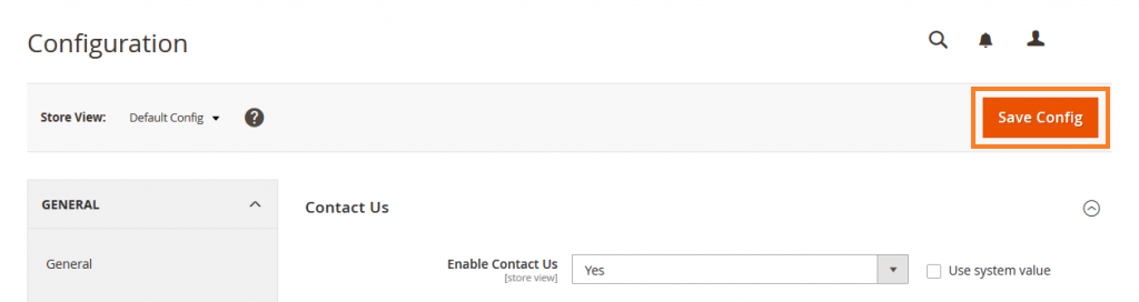 How to Configure the Contact Us Form in Magento 2