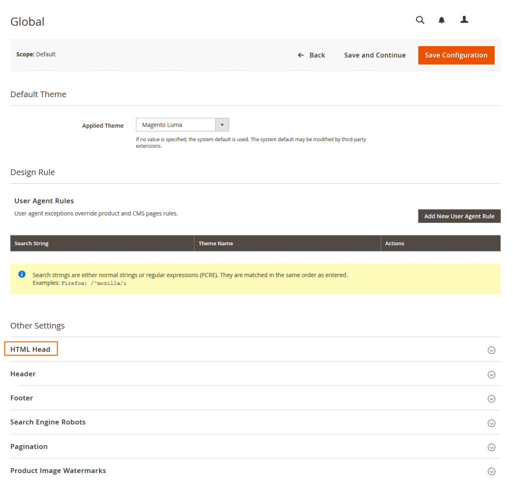 How to Set the Store Demo Notice in Magento 2