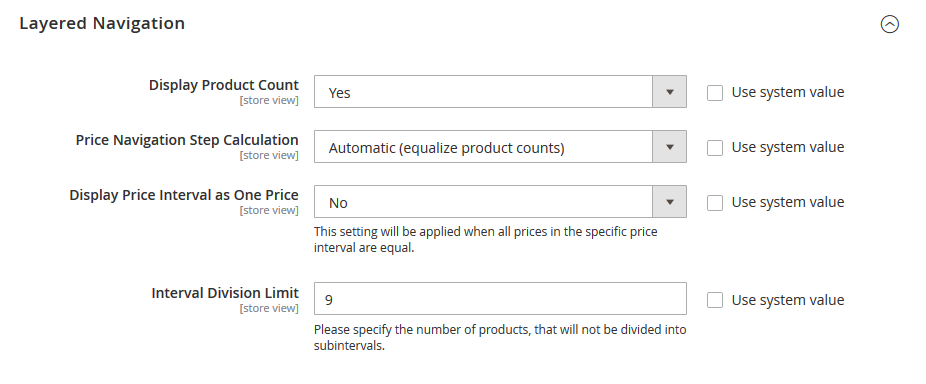 How to Configure Price Navigation in Magento 2