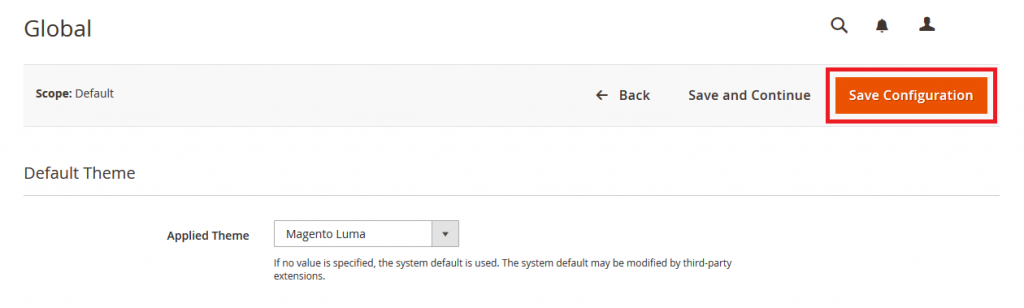 How to Set the Store Demo Notice in Magento 2