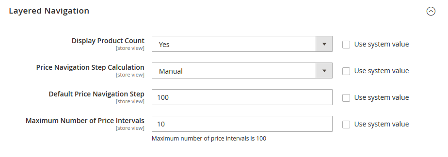How to Configure Price Navigation in Magento 2