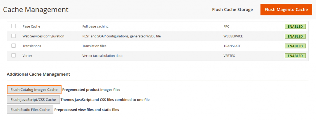 How to Flush the Product Image Cache in Magento 2