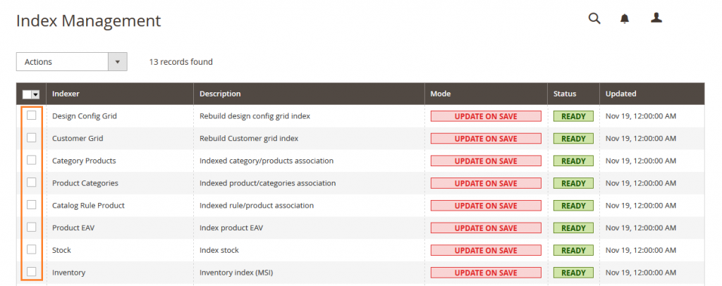 How to Change Index Mode in Magento 2