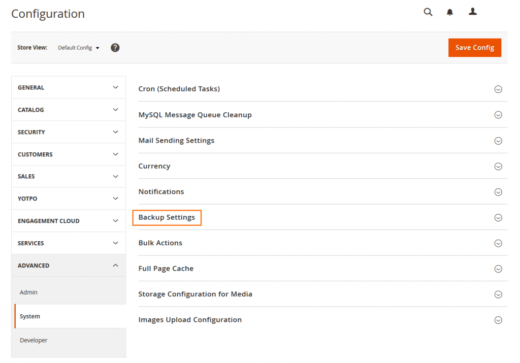 How to Schedule Backups in Magento 2