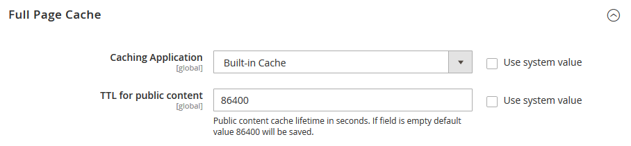 How to Configure Full-page Cache in Magento 2