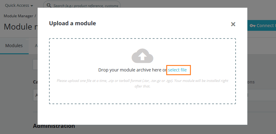 upload-zip-prestashop-module