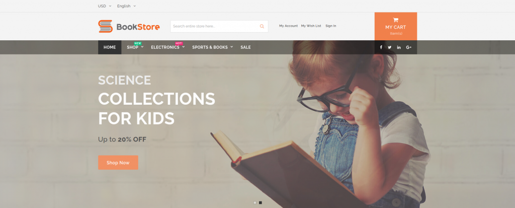 Most Trending Magento 2 Bookstore Templates