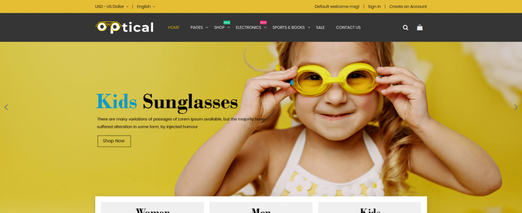 Best Mobile Ready Optical & Lens Magento 2 Themes