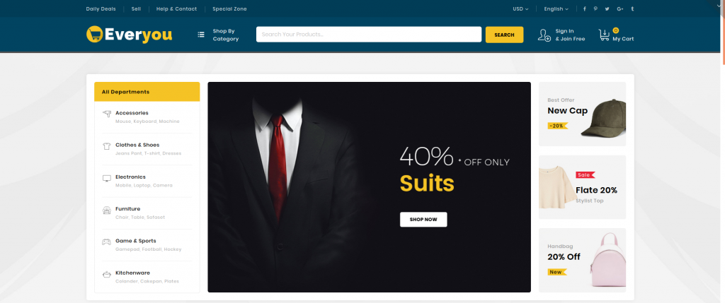 Best Free & Premium Magento 2 Fashion Store Themes