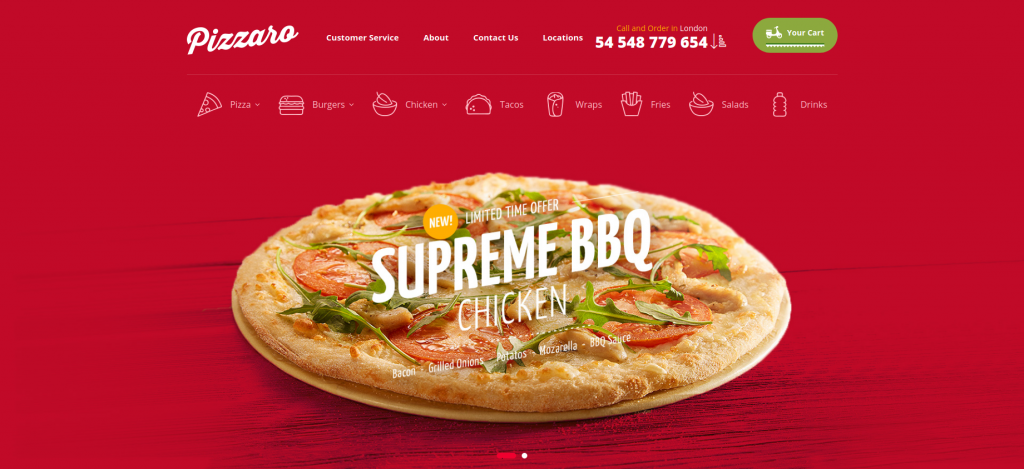 Top Food & Beverages Magento 2 Templates